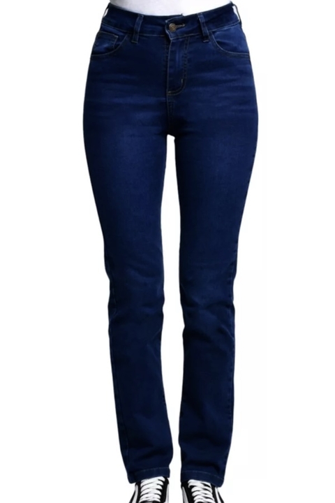 Jean Recto Eslastizado Azul - comprar online