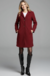 Tapado Cuello Blazer Bordo de Paño - comprar online