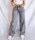 Wide Leg Rigido - Gris Claro en internet