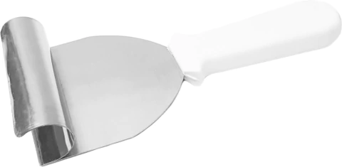 Raspador Canudo de Inox Com Apoio Em Polietileno 10 Cm X 8 MM Espessura