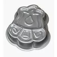 Forminha Ballerine Fogueira Em Aluminio Caparroz Medidas: 18 x 16 x 4,5 Cm