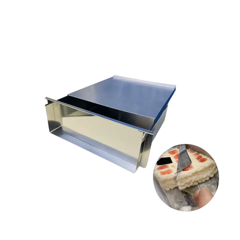 Forma Quadrada 30x30x10 cm com Frente Removível em Alumínio