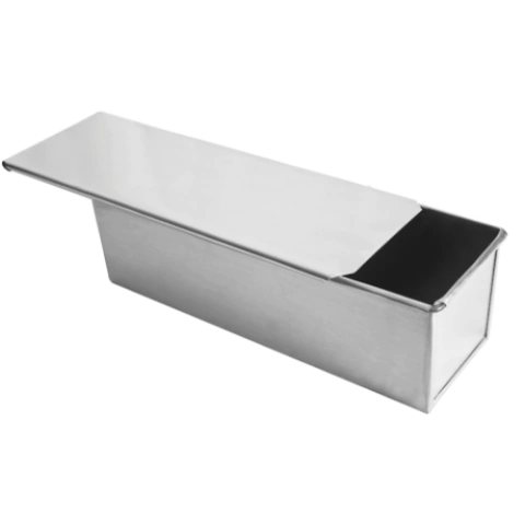 Forma Pão De Forma Com Tampa Em Alumínio