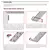 Painel Ripado PVC Cinza Relevo 3D 2,70 Metros Plasbil 250mm X 10mm - Ampliarte Forro PVC