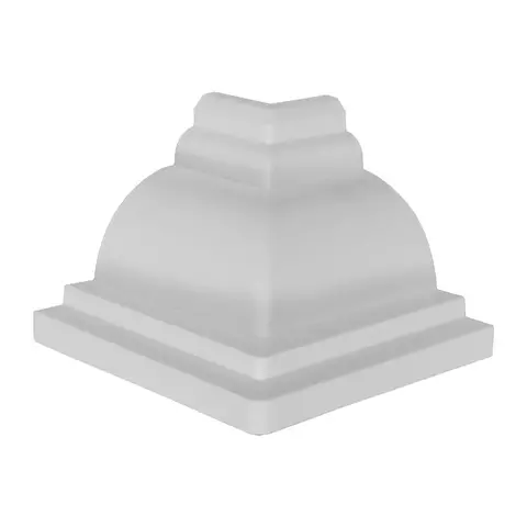 Canto PVC Neve Externo Polifort Acabamento Colonial