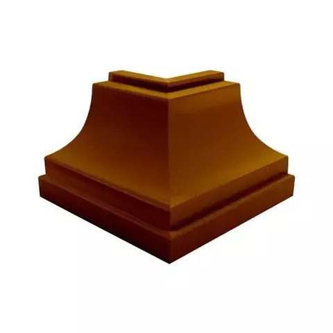 Canto PVC Mogno Externo Polifort Acabamento
