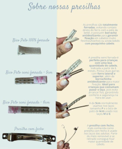 Imagem do Parzinho Pequeno com Pontas Personalizado (Presilha) | 1 par | a partir 1 ano