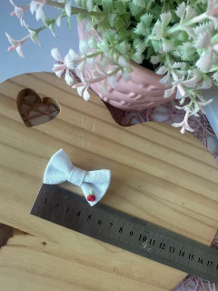 Parzinho Mini Linho Liso (Presilha) | 1 par | a partir 6 meses - Teteinha Baby & Kids