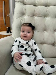 Presilha ou Faixinha | Laço Pequeno em Linho Serena | 1 unidade | acima 6 meses na internet