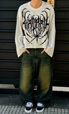 Sweatter BOXYFIT GHOST White - comprar online