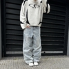 JEAN Baggy SNOW ( OVERSIZE PREMIUM)