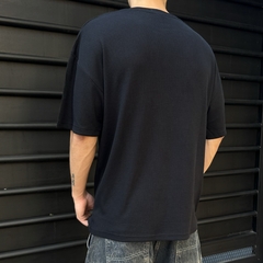 Remera Panal black (Oversize) - Fl Indumentaria
