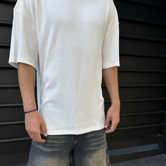 Remera Panal white (Oversize) en internet