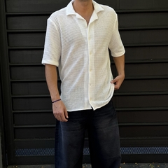 Camisa tejida Venecia white
