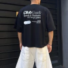 Remera Boxyfit Cllub goods black