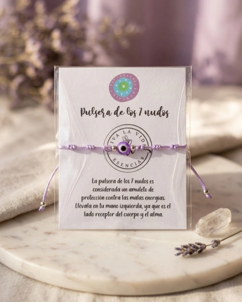 PULSERA DE LOS 7 NUDOS - Protección