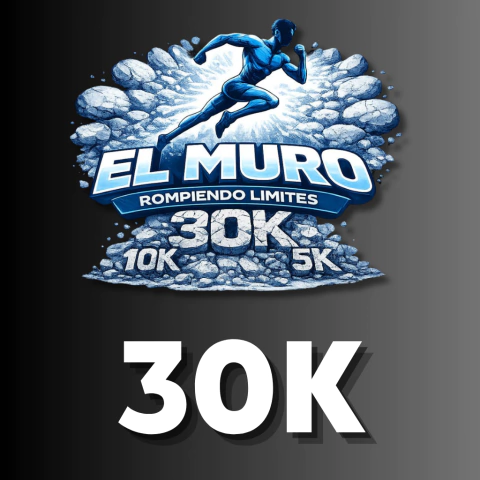 30K con dorsal, chip de cronometraje, remera oficial, kit de hidratación y medalla finisher
