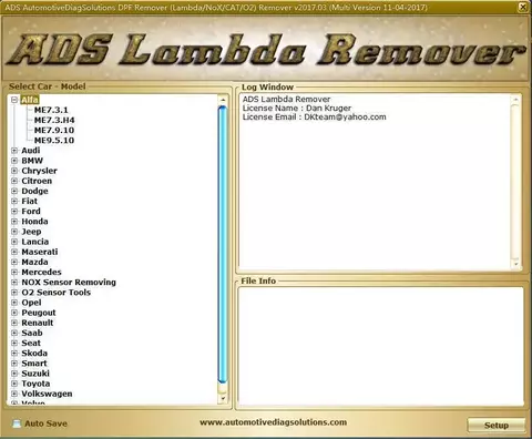 DPF EGR Lambda Remover ECU Software + Keygen