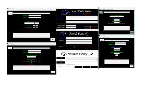 KIT 6 em 1 Novo HardCut Limiter Diesel + Petrol Engines + Pop&Bang + HardCut Limiter VMAX+ HotStartr + QLauncher