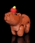 Capivara 3d Estilo Crochê