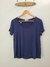 Blusa Básica Decote Redondo