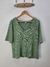 Blusa Texturizada Decote V na internet