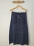 Saia Midi Bolsos Avesso - comprar online
