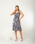 Vestido Estampado Babado - loja online