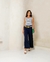 Calça Pantalona Malha - comprar online