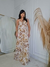 VESTIDO JÚ LONGO ESTAMPADO