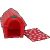 Dog House Pequena Vermelha - comprar online