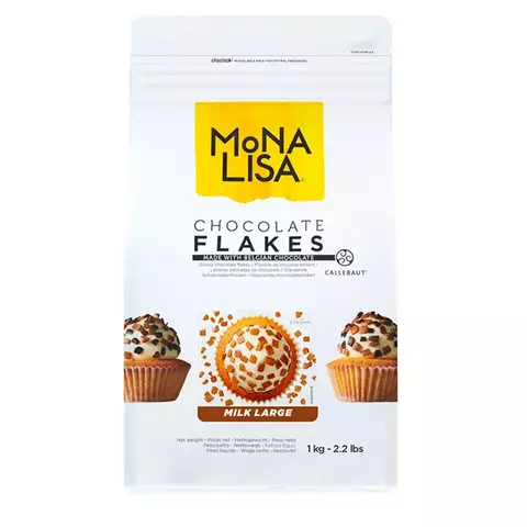 Split Flakes Milk 9m Mona Lisa 1kg - comprar online