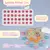 Kit Carimbos Letras Fofas Rosa Bebe (2 Cm) Bluestar C/33 Pcs - comprar online