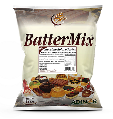 Battermix Cake Chocolate Adinor 5kg