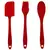 Kit Utensilios Silicone Vermelha Prime Chef - comprar online