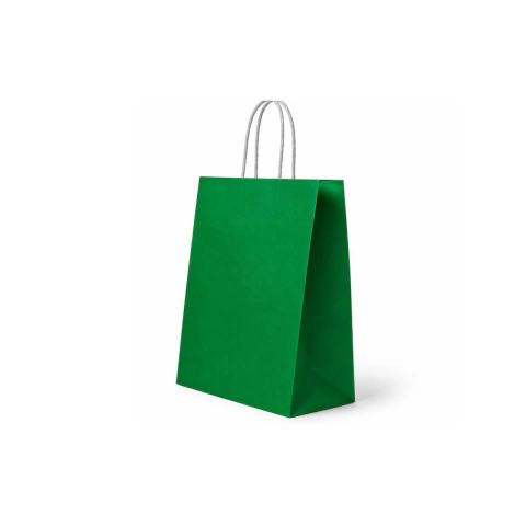 Sacola De Papel 18x14,5x7cm Verde Escuro Fest Color