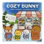 Livro Fluffy Friends - Coloring Book - Cozy Bunny -Todolivro