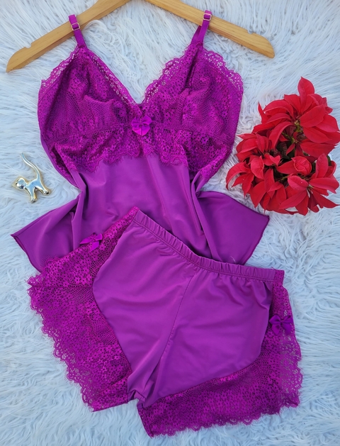 Baby-doll Orquídea - Liso - comprar online