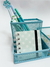 ORGANIZADOR DE MALLA METAL CELESTE PASTEL en internet