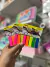 BANDERITAS REMOVIBLES NEON