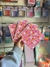 LIBRETA 15X15 FLORES ROSAS - TAPA FLEXIBLE