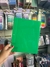 CARPETA 2 TAPAS N3 TRANSPARENTE VERDE