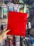 CARPETA 2 TAPAS N3 TRANSPARENTE ROJA