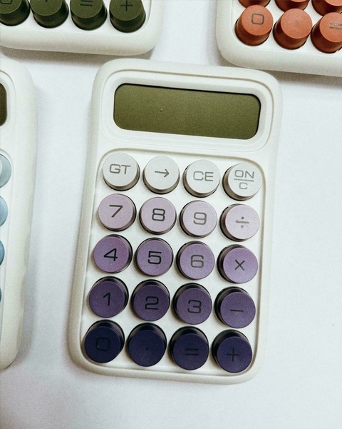 CALCULADORA RETRO PURPLE - comprar online