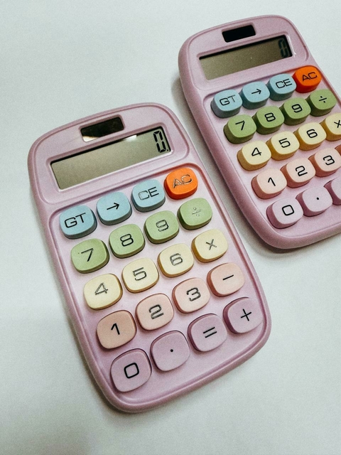 CALCULADORA RETRO PINK - comprar online
