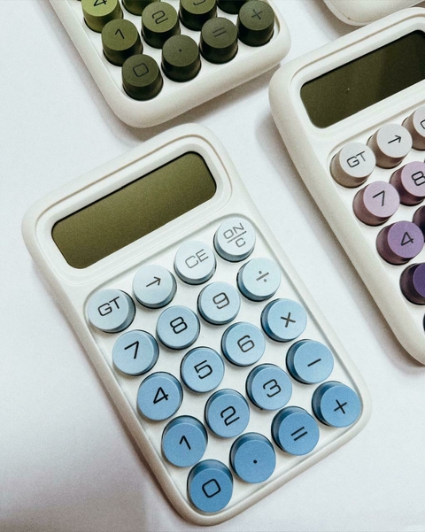 CALCULADORA RETRO BLUE - comprar online