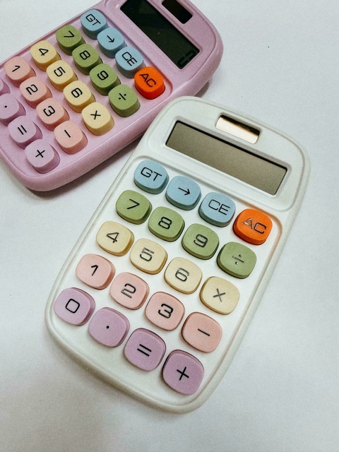 CALCULADORA RETRO WHITE - comprar online