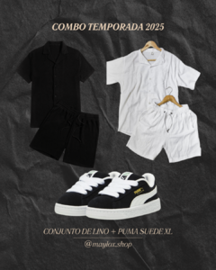 CONJUNTO DE LINO + PUMA SUEDE XL