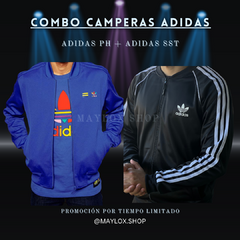 COMBO CAMPERAS ADIDAS SST + PH - comprar online