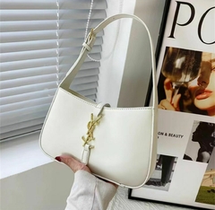 CARTERA YLS SAINT LAURENT COLOR BLANCO Y NEGRO en internet